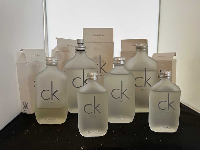 6x calvin klein parfum - afbeelding 1 van  2