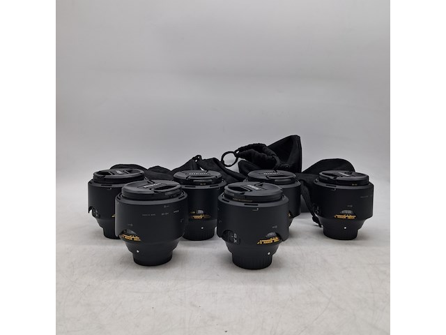 6x camera lens, nikon, af-s nikkor 58mm 1:1.4g - afbeelding 1 van  6