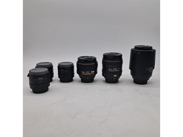 6x camera lens, nikon, o.a. af-s teleconverter tc-2eii 2x aspherical - afbeelding 1 van  13