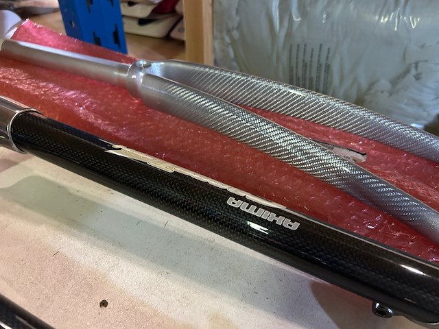 6x carbon fiets voorvorken voor o.a. racefiets, mtb, w.o. carbotech, ritchey - afbeelding 11 van  11