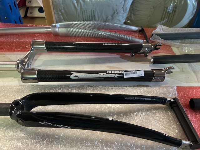 6x carbon fiets voorvorken voor o.a. racefiets, mtb, w.o. carbotech, ritchey - afbeelding 4 van  11