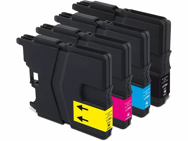 6x cartridge compatibel met brother lc-985 multipack, recycleclub - afbeelding 2 van  2