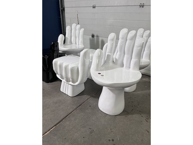 6x chair fist en chair hand, polspotten - afbeelding 2 van  8