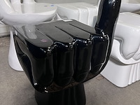 6x chair fist en chair hand, polspotten - afbeelding 4 van  8