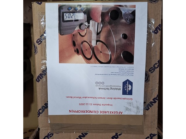 6x cilinderkop (afgekeurd), scania - afbeelding 7 van  7