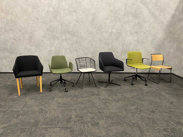 6x conferentiestoel - diverse designmerken - afbeelding 16 van  22