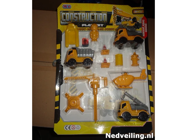 6x constructie playset op kaart - afbeelding 2 van  3