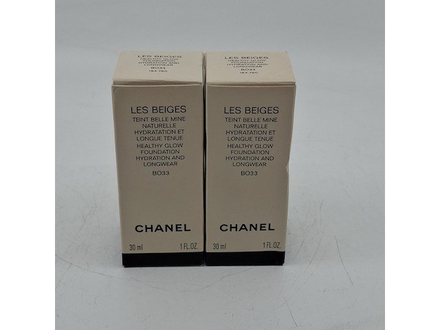 6x creme, 30ml, chanel, les beiges - afbeelding 2 van  11