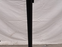 6x crowd control / afzetpaaltjes, showgear, showgear pro 2m, zwart - afbeelding 3 van  5