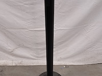 6x crowd control / afzetpaaltjes, showgear, showgear pro 2m, zwart - afbeelding 4 van  5