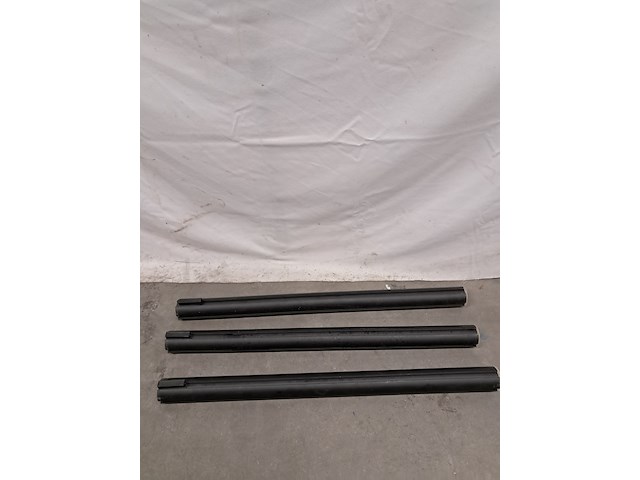 6x crowd control / afzetpaaltjes, showgear, showgear pro 2m, zwart - afbeelding 5 van  5