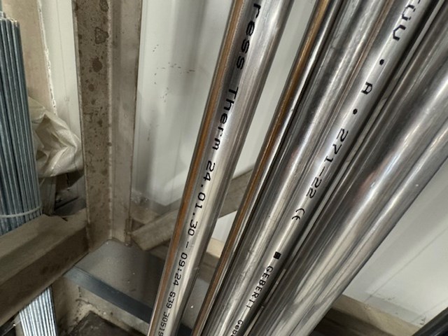 6x cv-buis, geberit, mapress - afbeelding 3 van  4