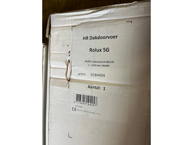 6x dakdoorvoer voor hr-ketels, ubbink rolux 5g - afbeelding 5 van  5