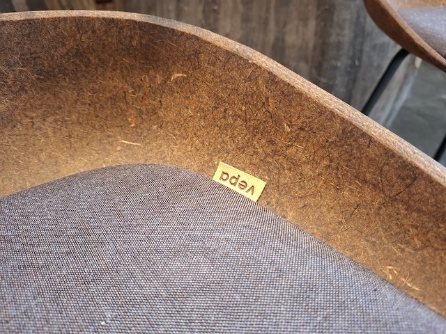 6x design barkruk vepa, hemp, zwart bruin, bouwjaar 2023 - afbeelding 2 van  11