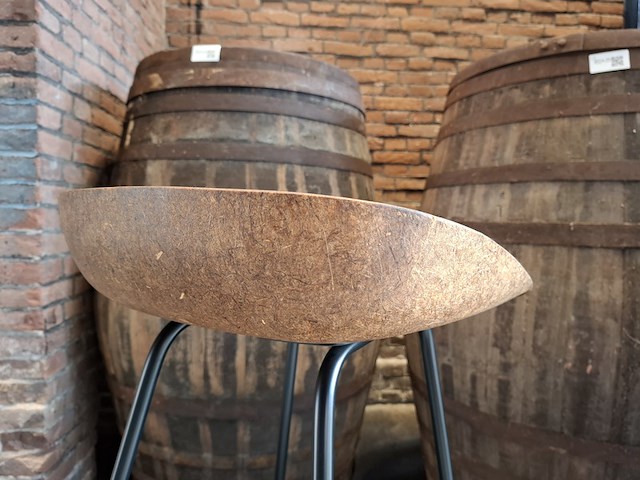 6x design barkruk vepa, hemp, zwart bruin, bouwjaar 2023 - afbeelding 10 van  11