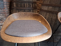 6x design barkruk vepa, hemp, zwart bruin, bouwjaar 2023 - afbeelding 11 van  11