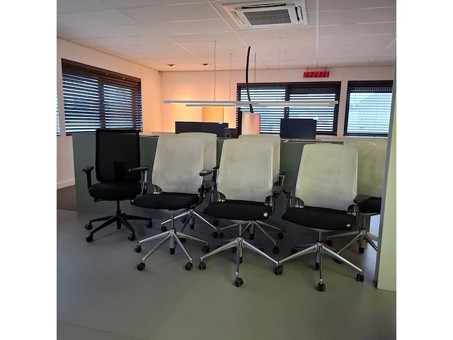 6x design bureaustoel vitra, 41236100 - afbeelding 1 van  12