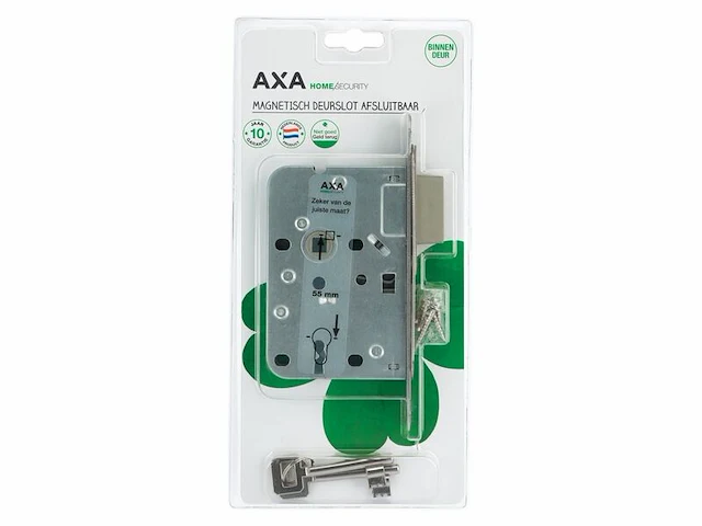 6x deurslot dag- nachtslot magnetisch axa, 7139, rvs, sl55 - afbeelding 1 van  3
