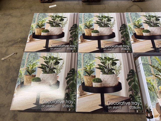 6x dienbladtafel met klem, h&s collection - afbeelding 4 van  4