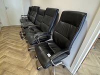 6x directiefauteuil, zwart - afbeelding 2 van  6