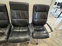 6x directiefauteuil, zwart - afbeelding 5 van  6