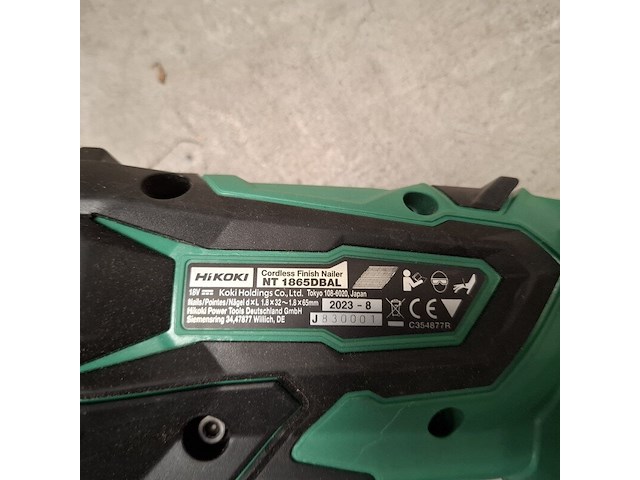 6x divers accu/elektrisch gereedschap hikoki, diverse modellen - afbeelding 14 van  14