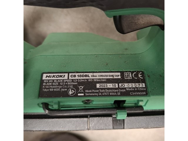 6x divers accu/elektrisch gereedschap hikoki, diverse modellen - afbeelding 5 van  14