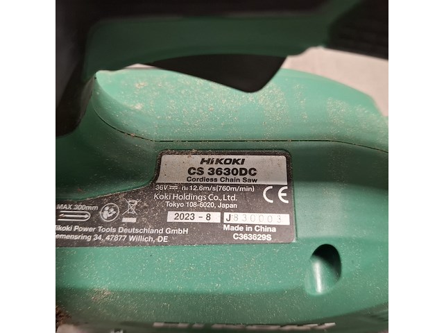 6x divers accu/elektrisch gereedschap hikoki, diverse modellen - afbeelding 11 van  12