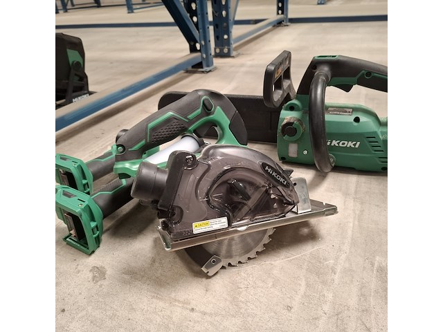 6x divers accu/elektrisch gereedschap hikoki, diverse modellen - afbeelding 8 van  12