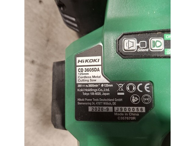 6x divers accu/elektrisch gereedschap hikoki, diverse modellen - afbeelding 9 van  12