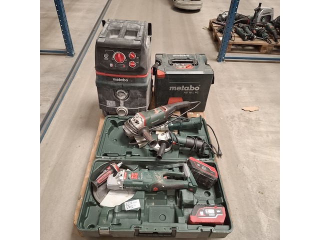 6x divers accu/elektrisch gereedschap metabo, diverse modellen - afbeelding 2 van  21
