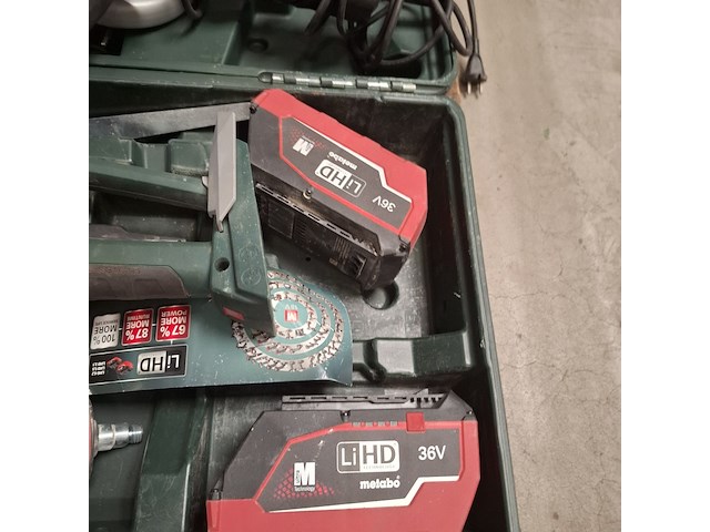 6x divers accu/elektrisch gereedschap metabo, diverse modellen - afbeelding 6 van  21