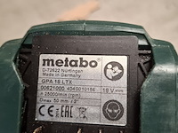 6x divers accu/elektrisch gereedschap metabo, diverse modellen - afbeelding 9 van  21