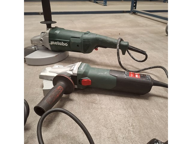 6x divers elektrisch gereedschap metabo, diverse modellen - afbeelding 10 van  13