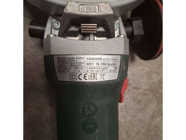 6x divers elektrisch gereedschap metabo, diverse modellen - afbeelding 11 van  13