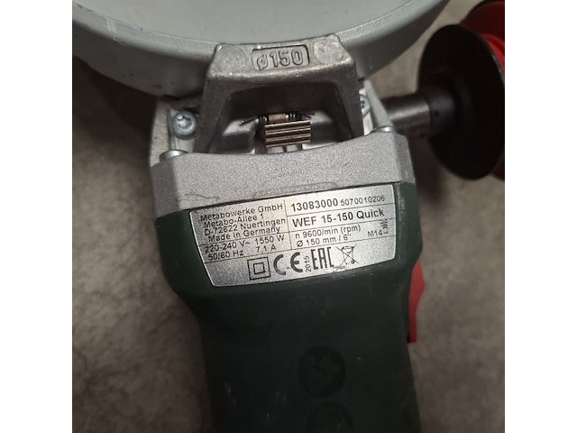 6x divers elektrisch gereedschap metabo, diverse modellen - afbeelding 7 van  13