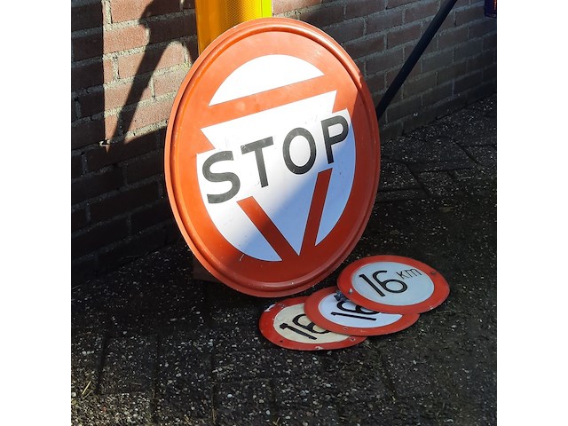 6x diverse aanduiding borden - afbeelding 4 van  5