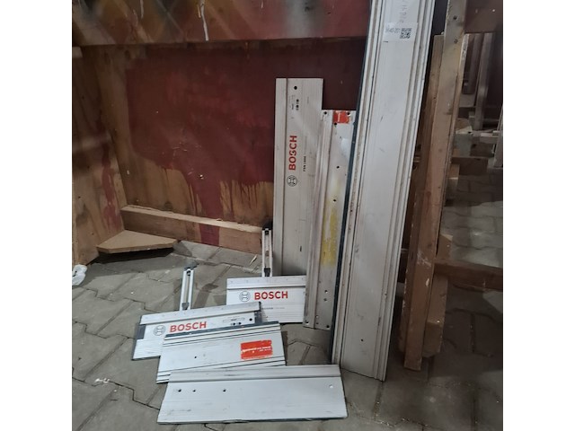 6x diverse geleiderails bosch - afbeelding 1 van  3