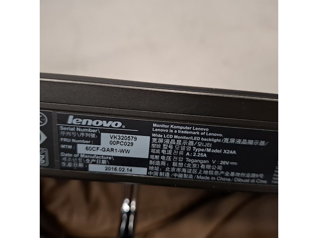 6x diverse monitor o.a. dell, hp, diverse modellen - afbeelding 6 van  16