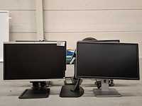 6x diverse monitor o.a. dell, hp, diverse modellen - afbeelding 1 van  16