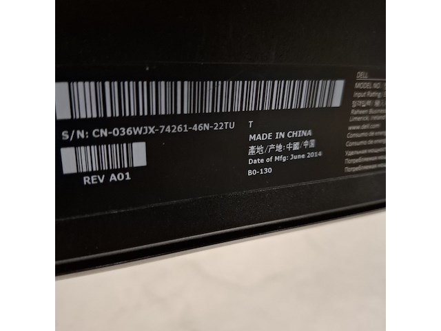 6x diverse monitor o.a. dell, hp, diverse modellen - afbeelding 11 van  16