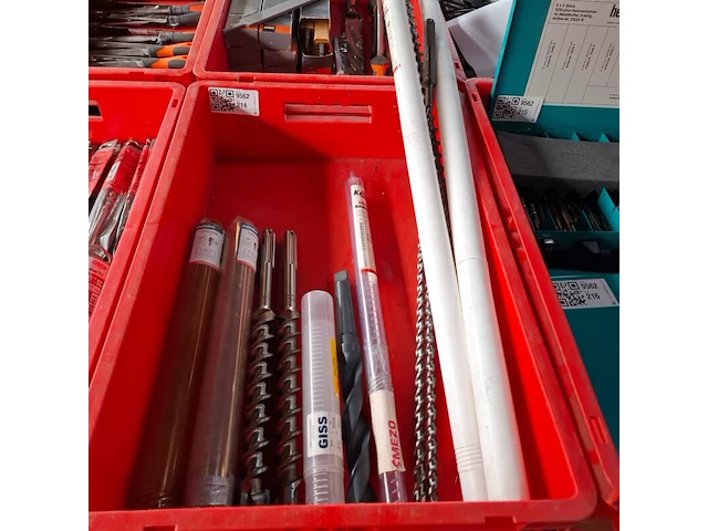 6x diverse sds max boor o.a. metabo, kelfort - afbeelding 1 van  10