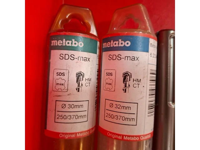 6x diverse sds max boor o.a. metabo, kelfort - afbeelding 3 van  10