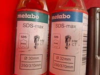 6x diverse sds max boor o.a. metabo, kelfort - afbeelding 3 van  10