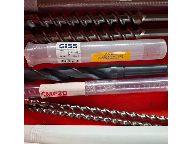 6x diverse sds max boor o.a. metabo, kelfort - afbeelding 7 van  10