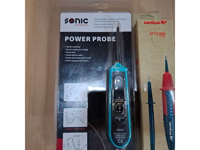 6x diverse spanningsmeter o.a. sonic - afbeelding 1 van  4
