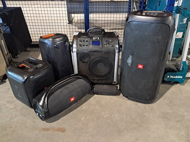 6x diverse speakers, o.a. jbl & rdpowerdynamics - afbeelding 1 van  23