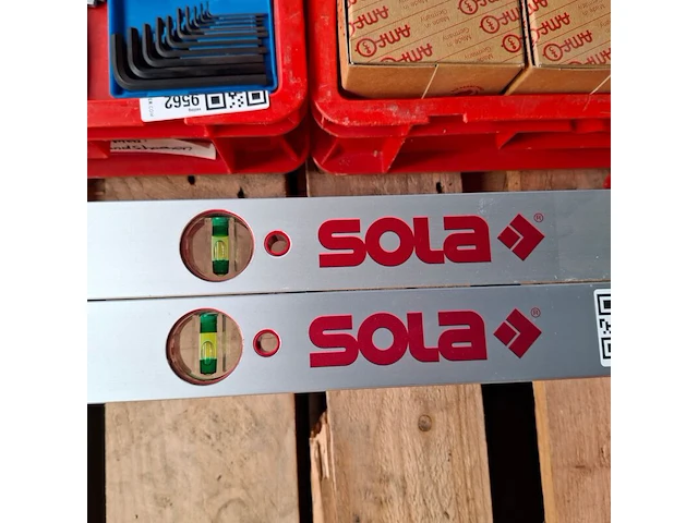 6x diverse waterpas sola - afbeelding 3 van  5