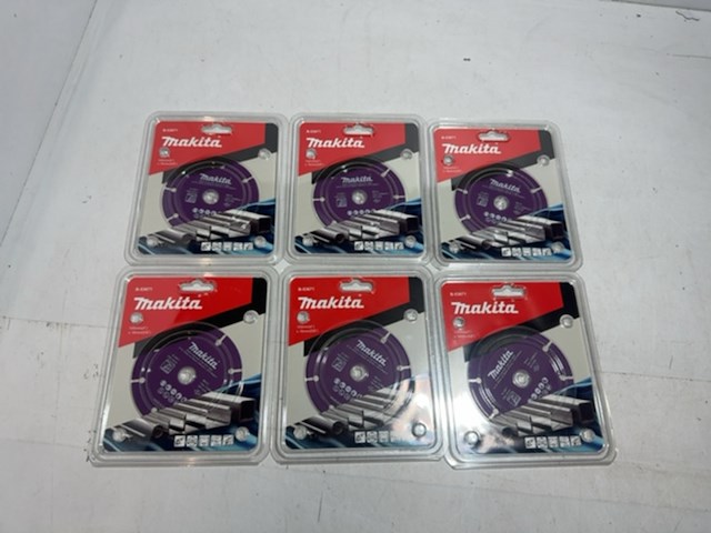 6x doorslijpschijf diam. 100x1.3mm, makita, b-53671 - afbeelding 1 van  3