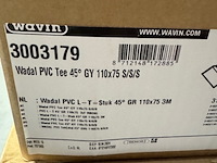 6x doos t-stuk, wavin wadal, 3003179 en 3003173 - afbeelding 4 van  5